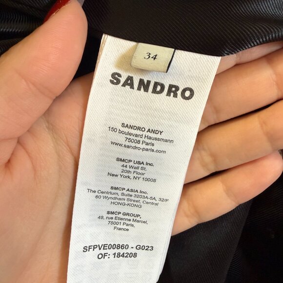 Sandro Oversize Blazer - Picture 3 of 10